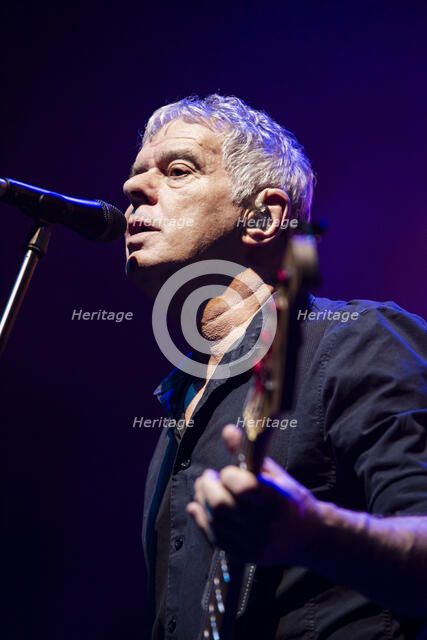 Jean-Jacques Burnel, The Stranglers live at the Royal Albert Hall, Mar 2024. Creator: Annapaola Marchesani.