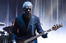 Jean-Jacques Burnel, The Stranglers live at the Royal Albert Hall, Mar 2024. Creator: Annapaola Marchesani