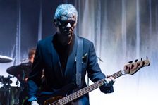 Jean-Jacques Burnel, The Stranglers live at the Royal Albert Hall, Mar 2024. Creator: Annapaola Marchesani