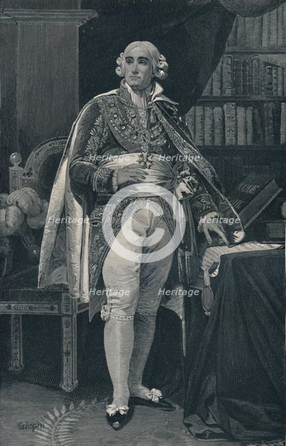 'Jean-Jacques-Régis De Cambacérès - Duke of Parma', c1800, (1896). Artist: Henry Wolf.