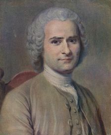 Jean Jacques Rousseau 1753. Artist: Maurice-Quentin de La Tour