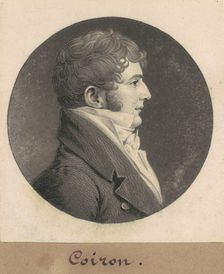 Jean Joseph Coiron, 1809. Creator: Charles Balthazar Julien Févret de Saint-Mémin