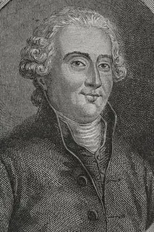 Jean Joseph Dussault (Jean François Joseph Dussault) (1769-1824), French journalist..., 1876. Creator: Pannemaker