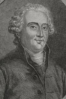 Jean Joseph Dussault (Jean François Joseph Dussault) (1769-1824), French journalist..., 1876. Creator: Pannemaker