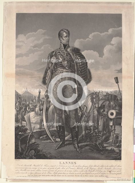 Jean Lannes (1769-1809), 1809. Artist: Aubry, Louis-François (1770-1850)