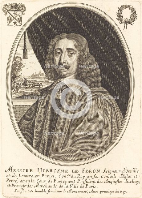 Jean Le Feron. Creator: Balthasar Moncornet.