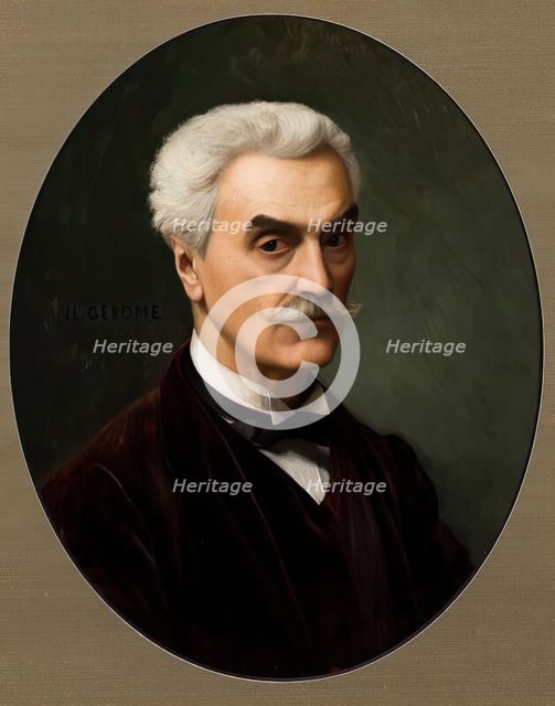 Jean-Léon Gérôme, Self Portrait, 1886. Creator: Jean-Leon Gerome.