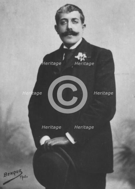 'Jean Lorrain', c1893. Creator: Benque.