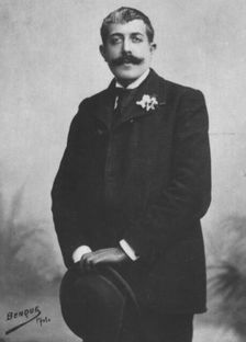 Jean Lorrain c1893. Creator: Benque