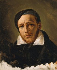 Jean-Louis-André-Théodore Gericault (1791-1824), probably 1822 or 1823. Creator: Émile Jean-Horace Vernet