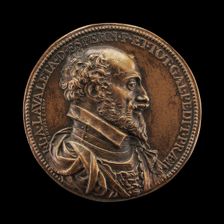 Jean-Louis de Nogaret de la Valette, 1554-1642, Duke of Epernon..., [obverse], 1607. Creator: Abraham Dupre