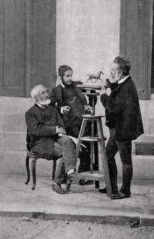 Jean Louis Ernest Meissonnier, French painter and sculptor, 1880