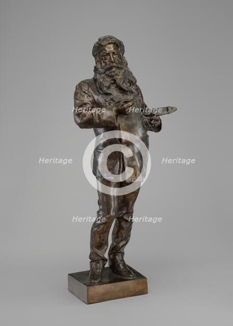 Jean-Louis-Ernest Meissonier, 1879. Creator: Vincenzo Gemito.