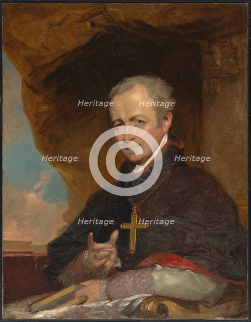 Jean Louis Lefebvre de Cheverus. Creator: Unknown.