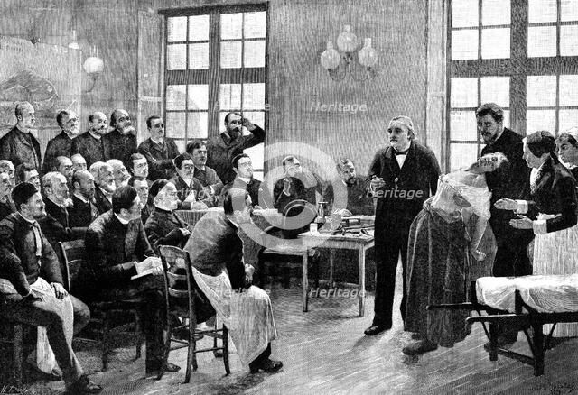 Jean Martin Charcot, French neurologist and pathologist, 1887. Artist: Anon