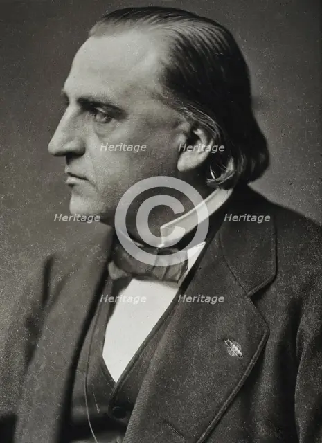 Jean Martin Charcot, late 19th century.  Creator: Pierre Petit.