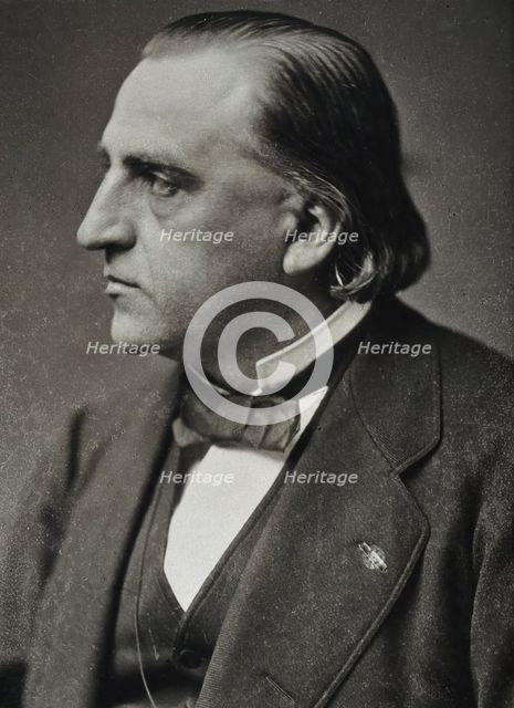 Jean Martin Charcot, late 19th century.  Creator: Pierre Petit.