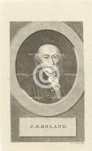Jean-Marie Roland de La Platière (1734-1793), 1790s.