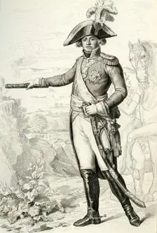 Jean-Mathieu-Philibert Sérurier, 1804, (1839). Creator: Migneret
