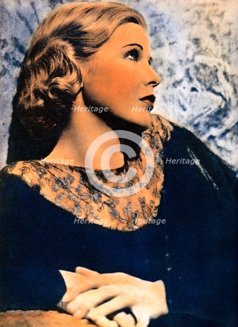 Jean Muir, American actress, 1934-1935. Artist: Unknown