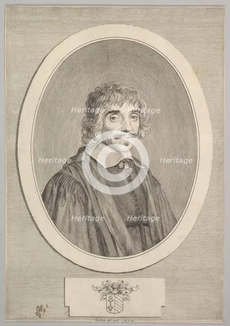 Jean Perrault, 1652. Creator: Claude Mellan.