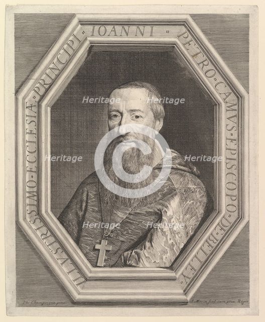 Jean-Pierre Camus, eveque de Belley. Creator: Jean Morin.