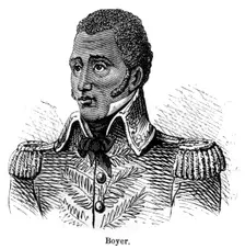 Jean Pierre Boyer, Haitian soldier and President of Haiti, 1873