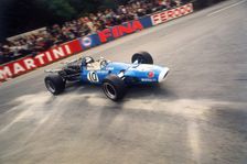 Jean-Pierre Beltoise driving a Matra, Belgian Grand Prix, Spa-Francorchamps, 1968