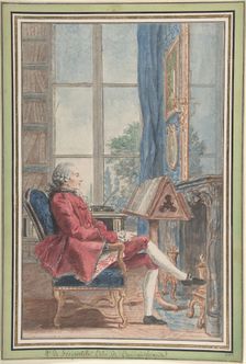Jean-Pierre de Bougainville, 1760. Creator: Louis de Carmontelle