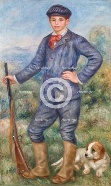 Jean Renoir comme chasseur, 1910. Creator: Renoir, Pierre Auguste (1841-1919).