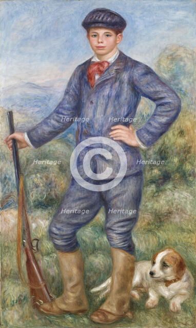 Jean Renoir comme chasseur, 1910. Creator: Renoir, Pierre Auguste (1841-1919).