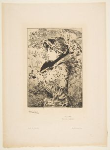 Jeanne, 1882. Creator: Edouard Manet