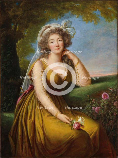 Jeanne Bécu, comtesse Du Barry (1743-1793). Creator: Vigée Le Brun, Louise Élisabeth (1755-1842).