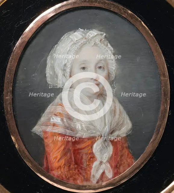 Jeanne Bernadotte (1728-1809), late 18th-early 19th century. Creator: Louis André Fabre.