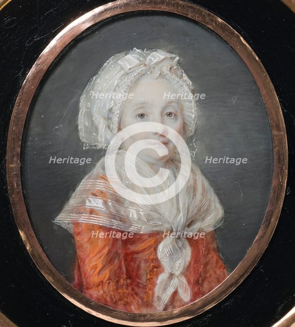 Jeanne Bernadotte (1728-1809), late 18th-early 19th century. Creator: Louis André Fabre.