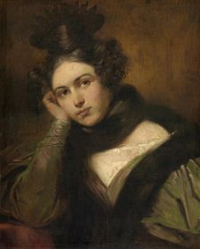 Jeanne Bertrand, 1828. Creator: Gustaf Wappers