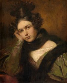 Jeanne Bertrand, c1828. Creator: Gustaf Wappers