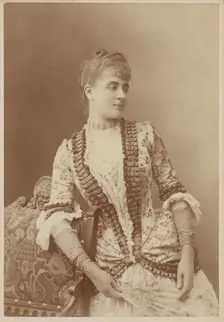 Jeanne Demarsy, 1880s. Creator: Isidore Alphonse Chalot