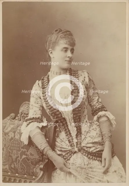 Jeanne Demarsy, 1880s. Creator: Isidore Alphonse Chalot.