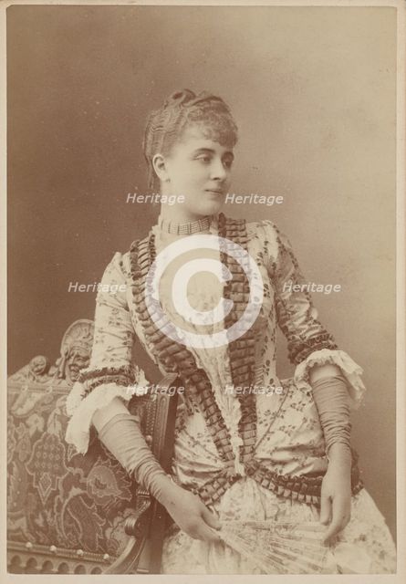 Jeanne Demarsy, 1880s. Creator: Isidore Alphonse Chalot.