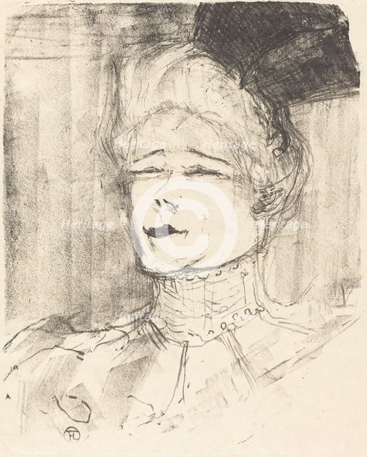 Jeanne Granier, 1896. Creator: Henri de Toulouse-Lautrec.