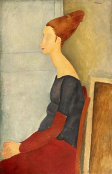 Jeanne Hébuterne au henné, 1918. Creator: Modigliani, Amedeo (1884-1920)