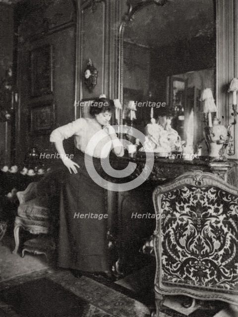 Jeanne Julia Bartet, French actress, 1901. Artist: Unknown