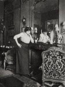 Jeanne Julia Bartet, French actress, 1901