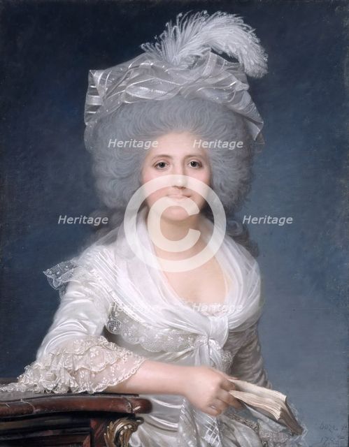 Jeanne Louise Henriette Campan. Artist: Boze, Joseph (1745-1826)