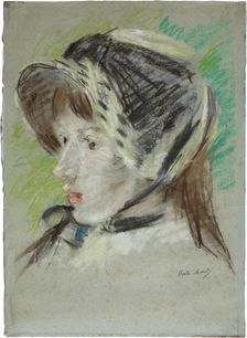 Jeanne Pontillon à la capeline , 1884