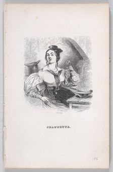 Jeannette from The Complete Works of Béranger, 1836. Creator: John Thompson