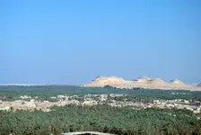 Jebel at Takrur from Siwa, Egypt. Creator: Vivienne Sharp