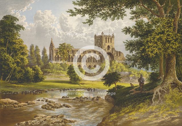 'Jedburgh Abbey', 1882, (1897). Artist: Alexander Francis Lydon.
