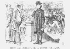 Jeddo and Belfast; or, a Puzzle for Japan 1872. Artist: Joseph Swain